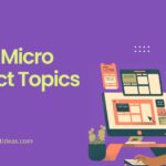 UI UX Micro Project Topics