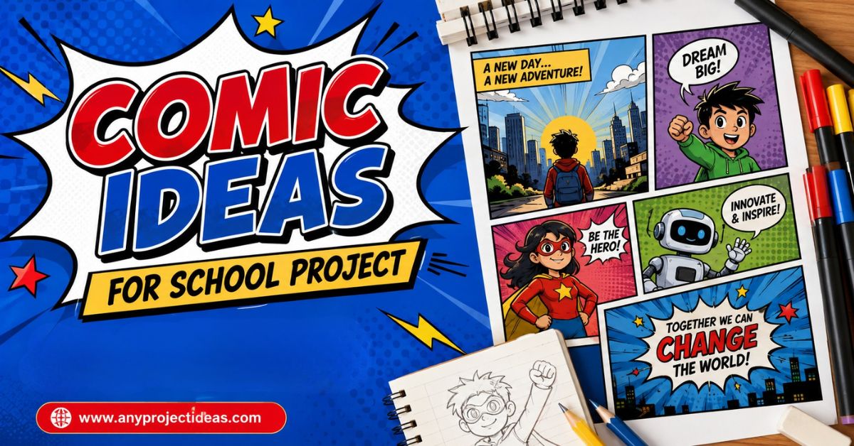 comics ideas for school project
