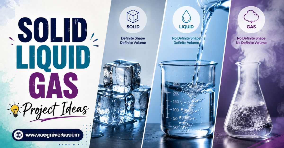 solid liquid gas project ideas