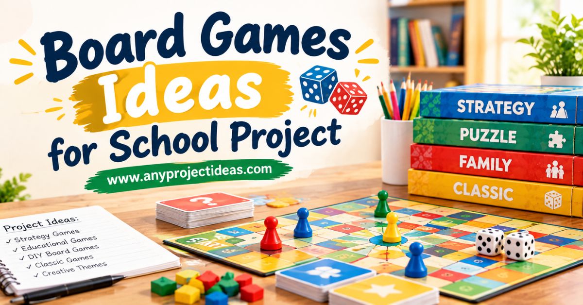 Board Games Ideas For School Project