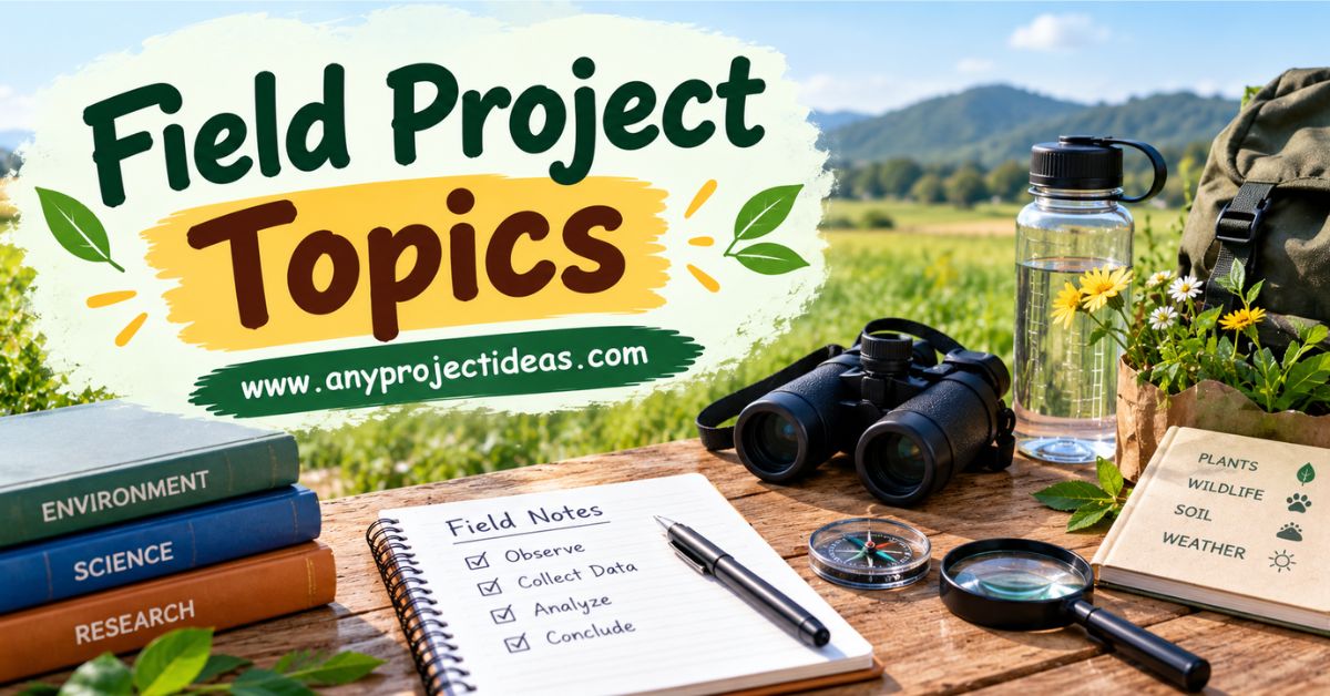 Field Project Topics for Students