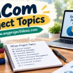 MCom Project Topics